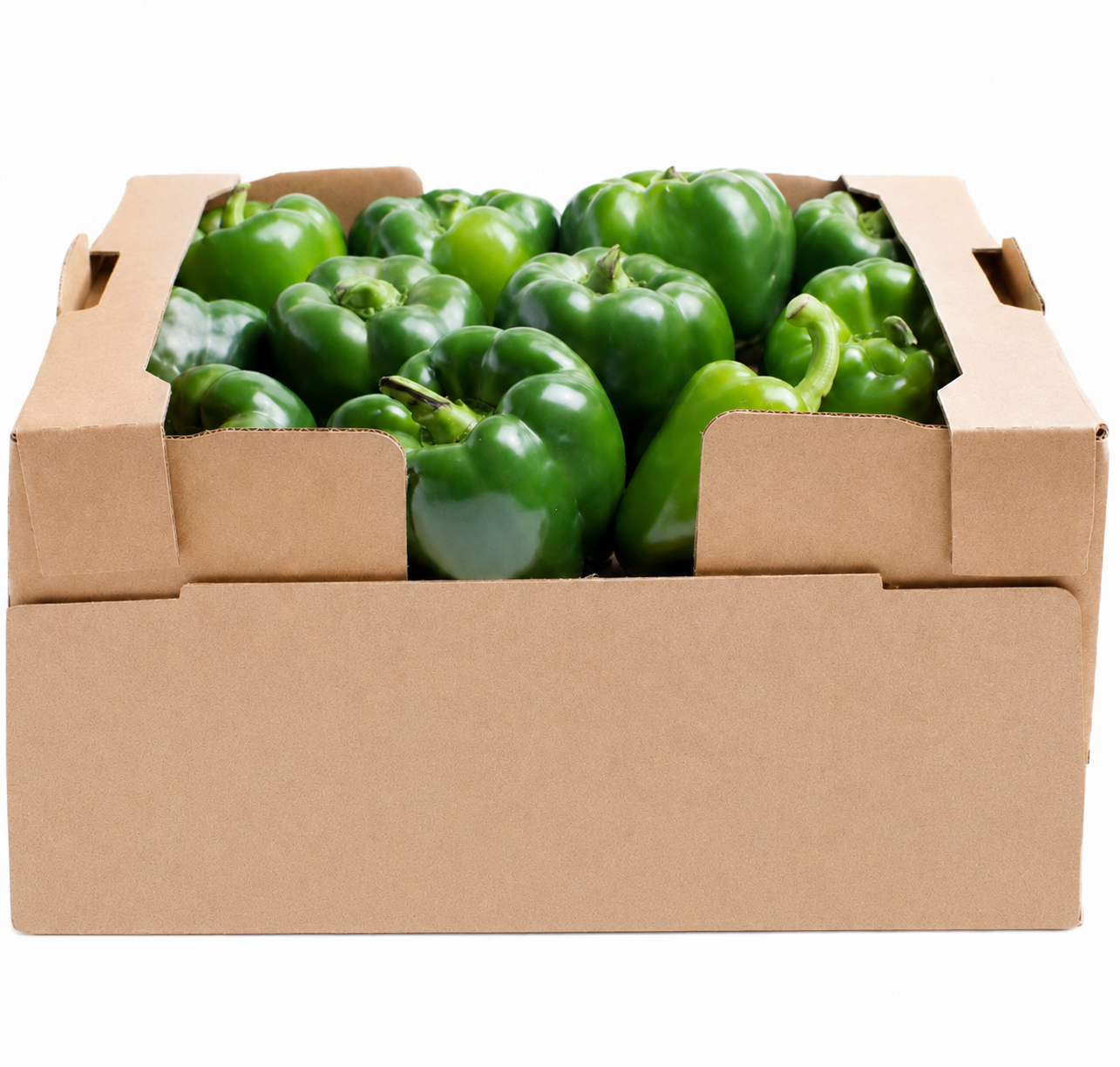 Buy Green Pepper box online in the UK | English Vegetables from Al Haayaat