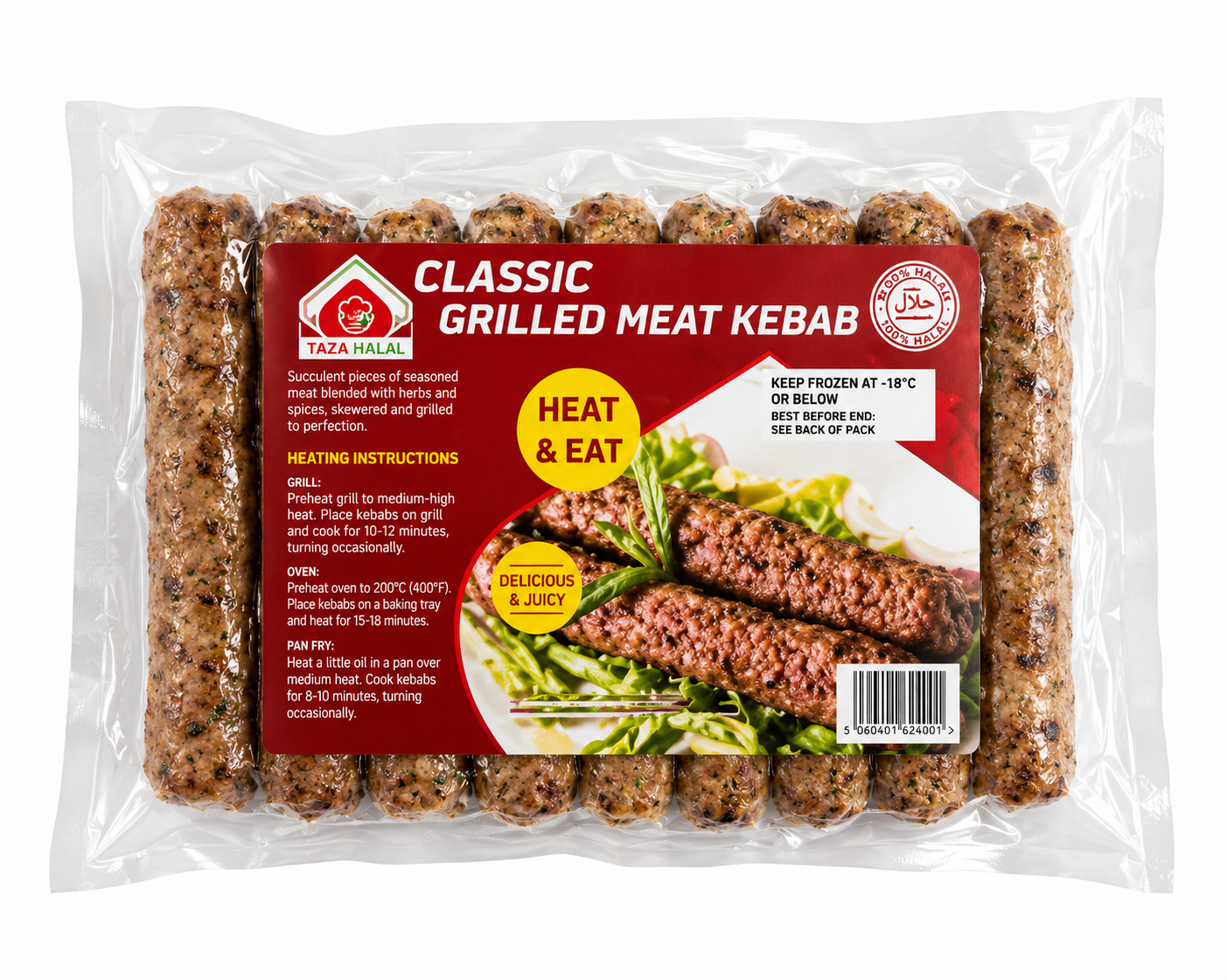 Buy Meat Khebab online in the UK | Frozen from Al Haayaat