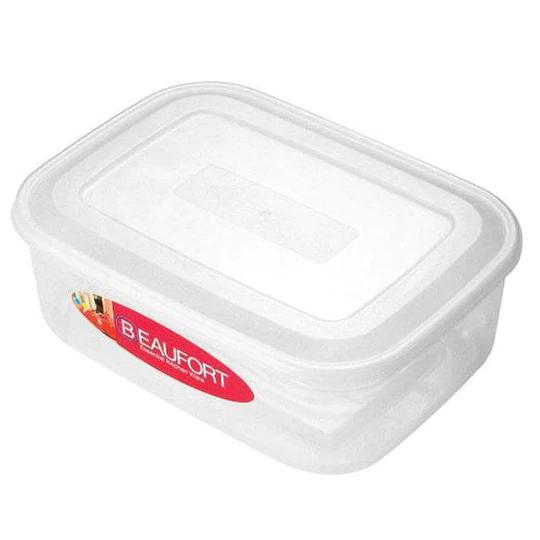 Beaufort Rectangular Food Container 1L, 3L, 4.5L Clear Airtight Kitchen Storage Utensils