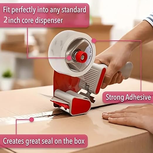 Jumbo Parcel Tape Extra Long Heavy Duty X 4