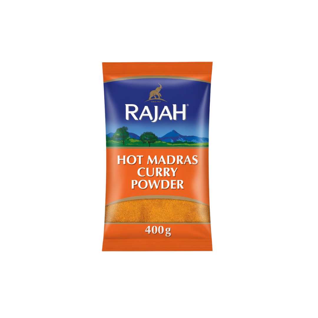 Rajah Hot Madras Curry Powder – 400 GM