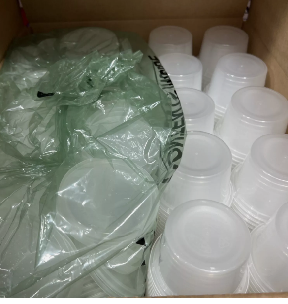 Satco 4oz Round Plastic Pots & Lids (Pack 800)