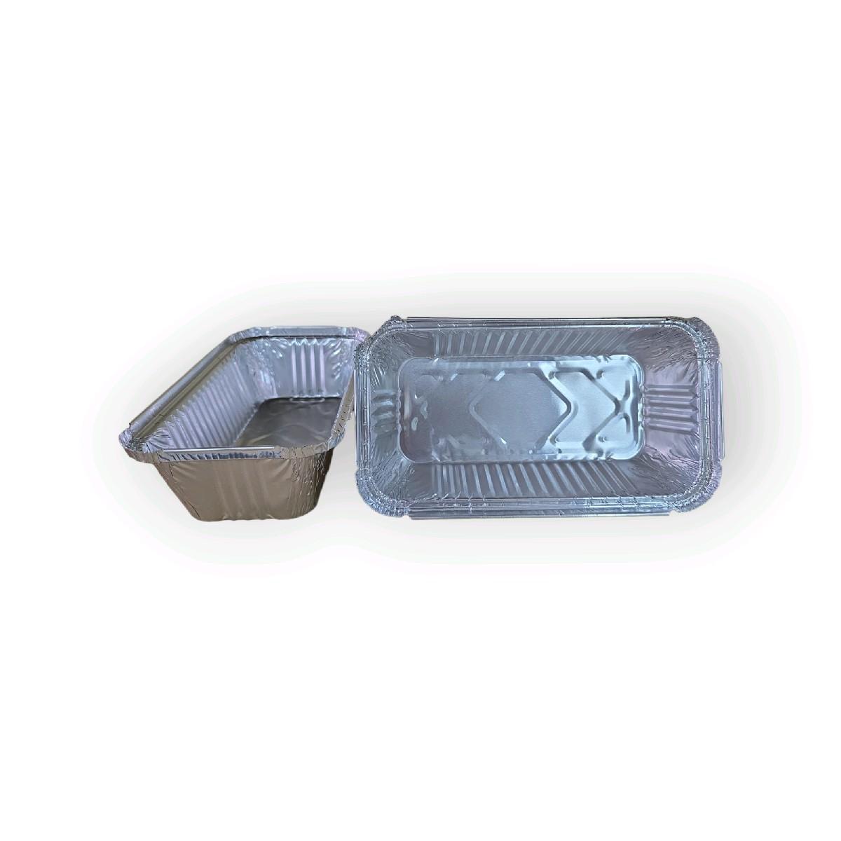 Foil Aluminium Container with lids size - no2, no6a Disposable