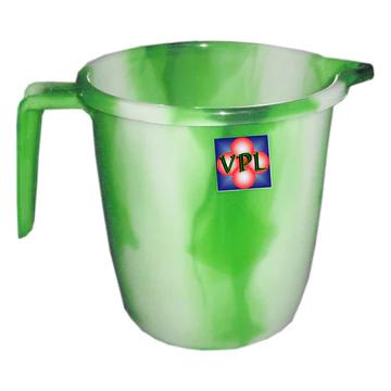 AH Tie Dye Design 1.5 Litre Plastic Water Jug with Handle and Spout Kitchen Plastic Mugs for Bathroom, Hair Washing Jug (Assorted Colours) Drinkware Pour