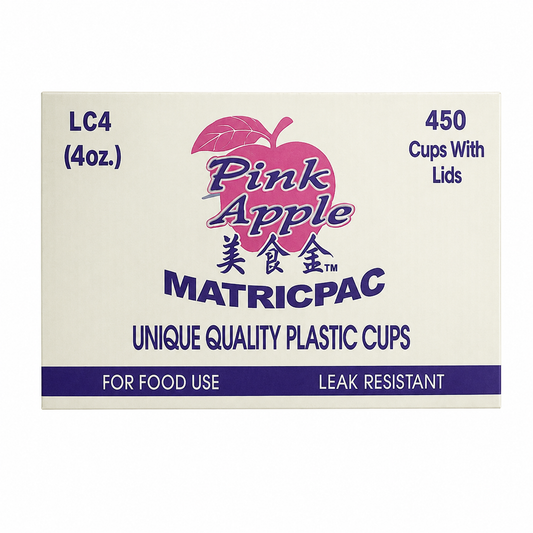 4oz Cup Pink Apple