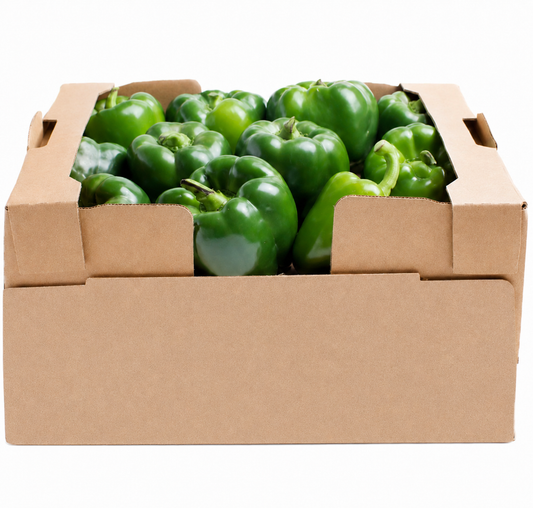 Buy Green Pepper box online in the UK | English Vegetables from Al Haayaat