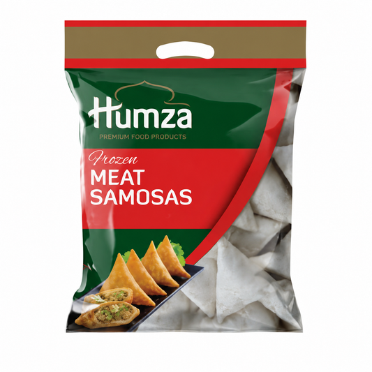 Buy Humza Meat Samoosa 50pcs online in the UK - HUMZA | Frozen from Al Haayaat