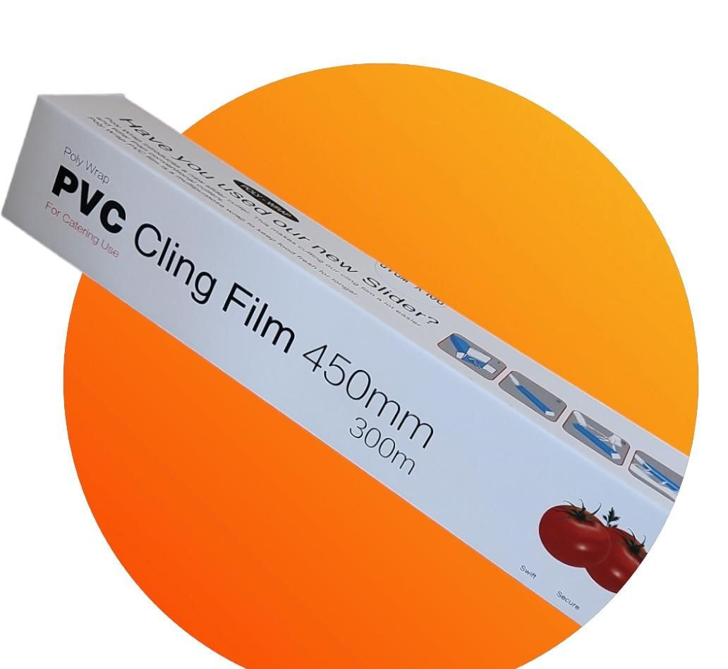 PVC Cling Film 450mmx300m for catering and house use  Kitchen Containers Cover