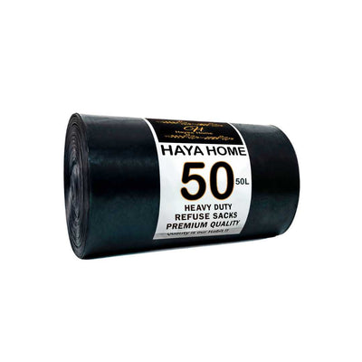 20 Pcs Extra Heavy-Duty Bin Bags