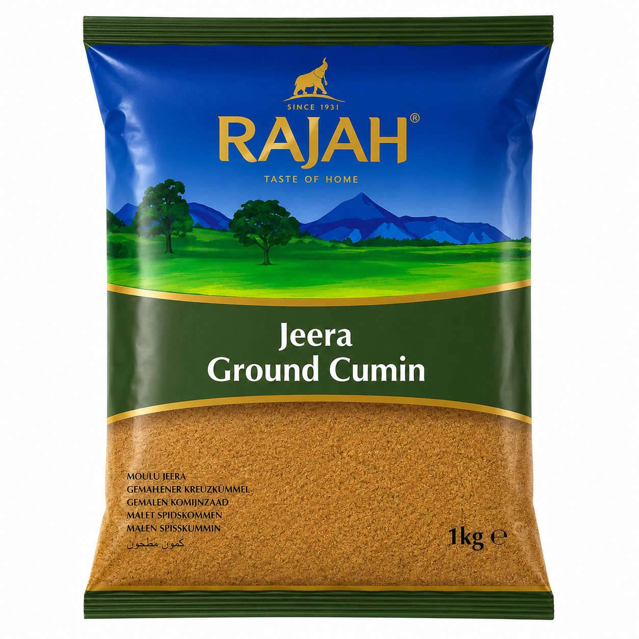 Buy Rajah Jeera Powder 1kg 1x6 online in the UK | Spices from Al Haayaat