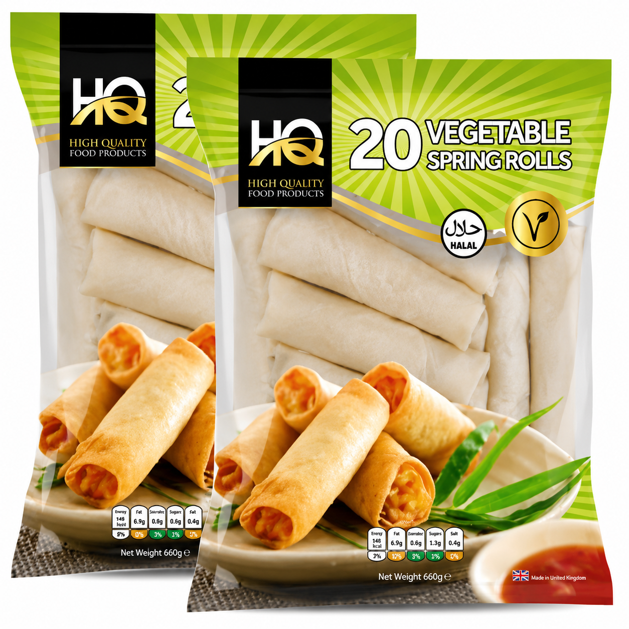 Buy Spring Roll Veg online in the UK - frozen | Frozen vegetables from Al Haayaat