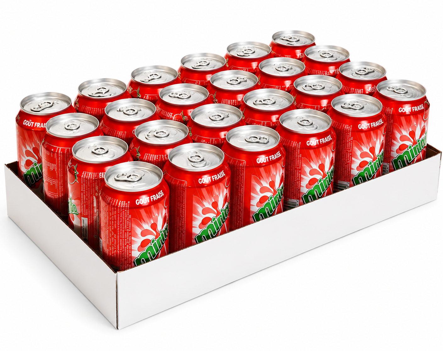 Buy Strawberry Mirinda Can 1x24 Case online in the UK - Mirinda | Drinks from Al