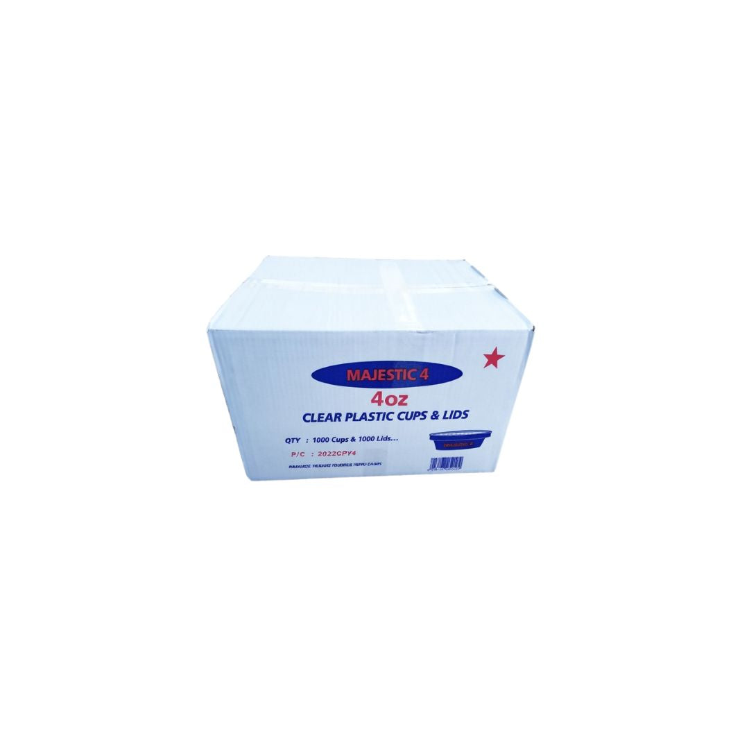 375cc Clear Hinged Plastic Containers (Salad Boxes) – 500pcs