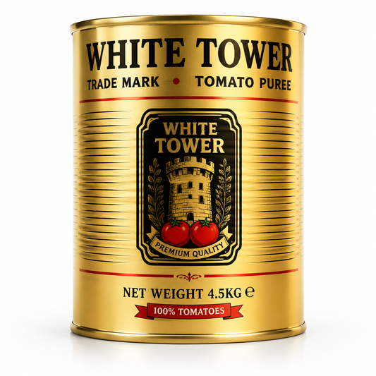 WHITE TOWER TOMATO PASTE/ TOMATO PUREE - 1 X 4550G
