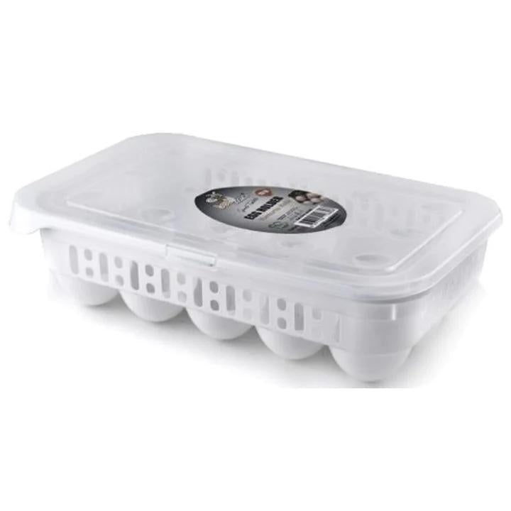 EGG STORAGE CONTAINER 30 PCS with lids Boxes Organiser