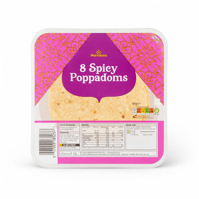 Patak’s 8 Spicy Papadoms