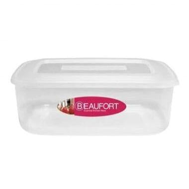Beaufort Rectangular Food Container 1L, 3L, 4.5L Clear Airtight Kitchen Storage Utensils
