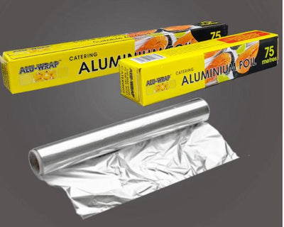 Catering Akuminium Foil 450mm x 75m - Single Aluminium Cookware