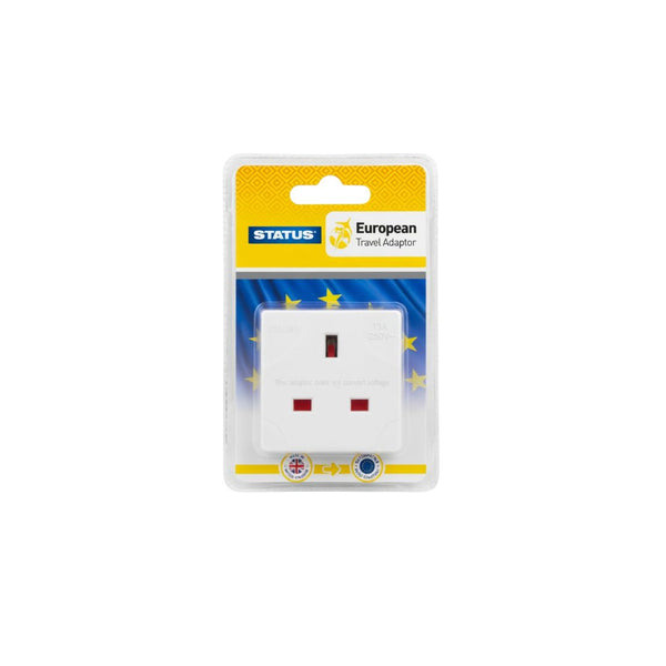 European Travel adaptor 2pin  with 3 pins plug Electronic