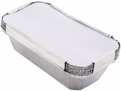 Foil Aluminium Container with lids size - no2, no6a Disposable