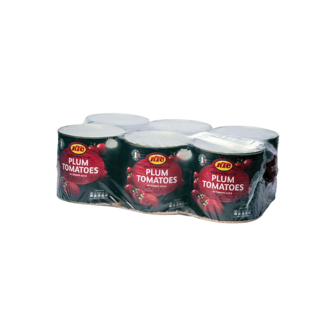 KTC Plum Tomatoes 2.5KG x 6
