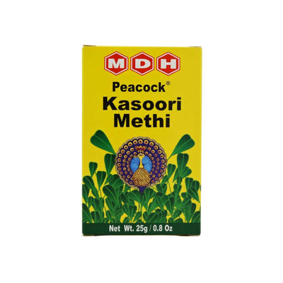 MDH Peacock Kasoori Methi – Dried Fenugreek Leaves