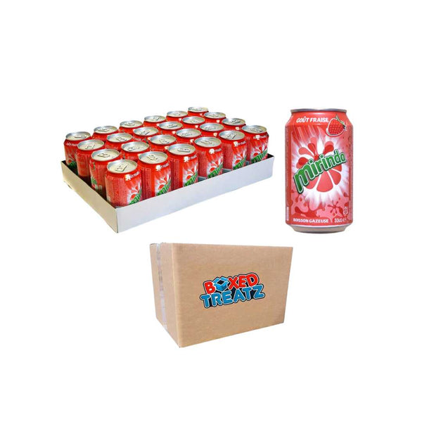 Mirinda Strawberry Can – 250ml Case