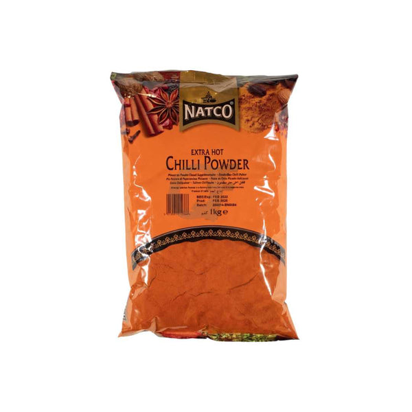 Natco Extra Hot Chilli Powder – 10 KG