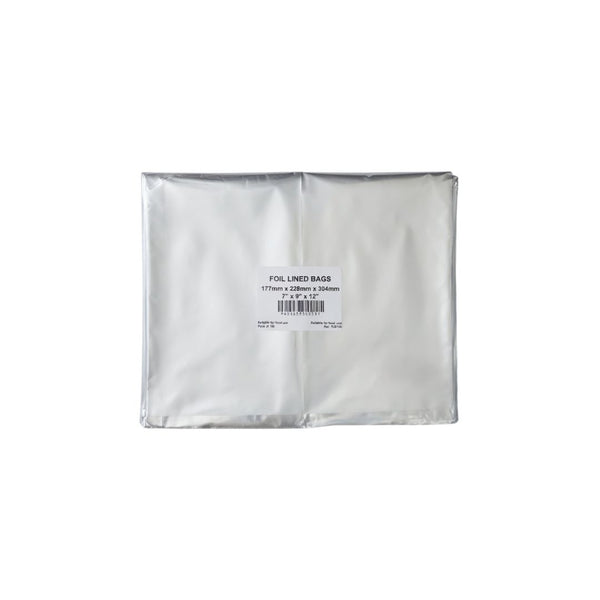 Foil Lined Paper Bags 7x9x12inch - Suitable for food use