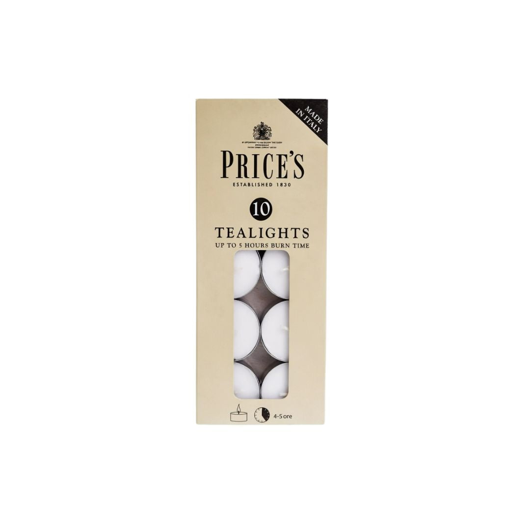 Price's 10 Tealights Candles Decor Set Decor Set
