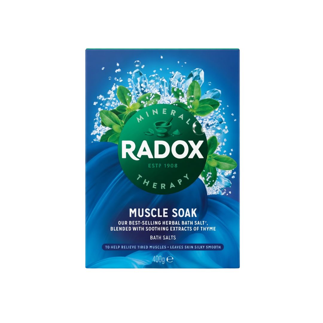 Radox Bath Therapy Muscle Soak Herbal Bath Salts for Body Care - Body Wash -1