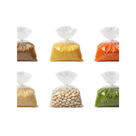 Clear Plastic Sandwich Bags Roll - Durable, Air-Tight Food Storage Bags for Fruits, Vegetables, Sandwiches - Freezer Safe, Leak-Proof, Disposable Bags Organiser Containers Kitchen