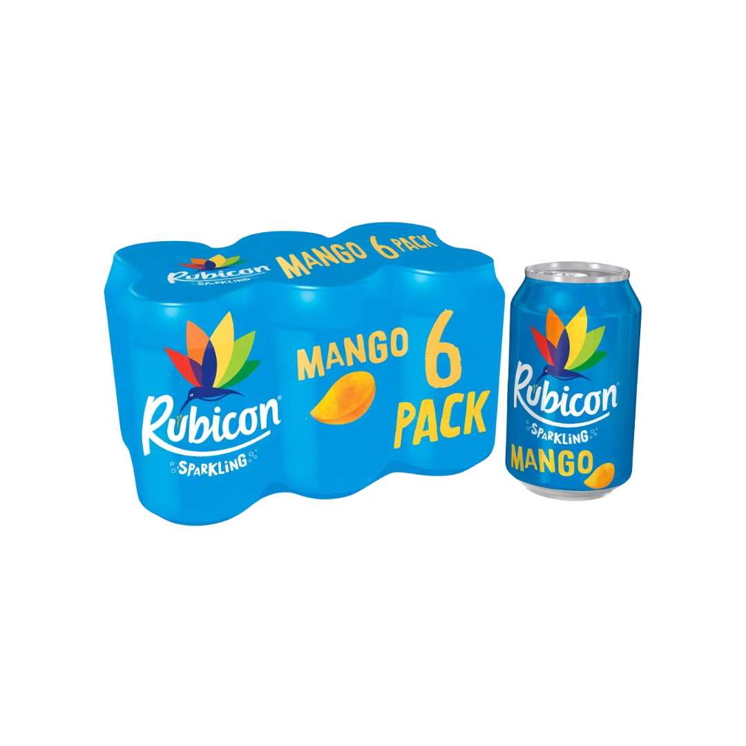Rubicon Mango Can – 330ml Case