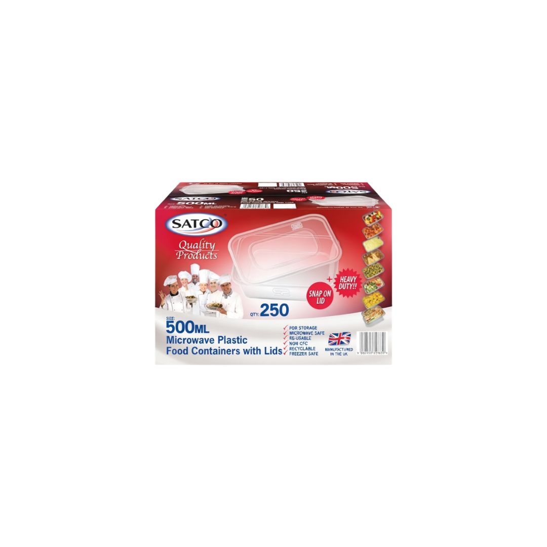 Satco 500ml Foil Container