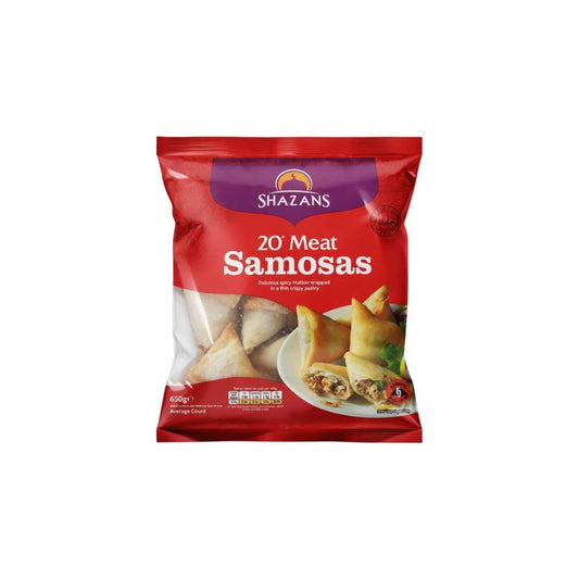Shazans 50 Meat Samosas