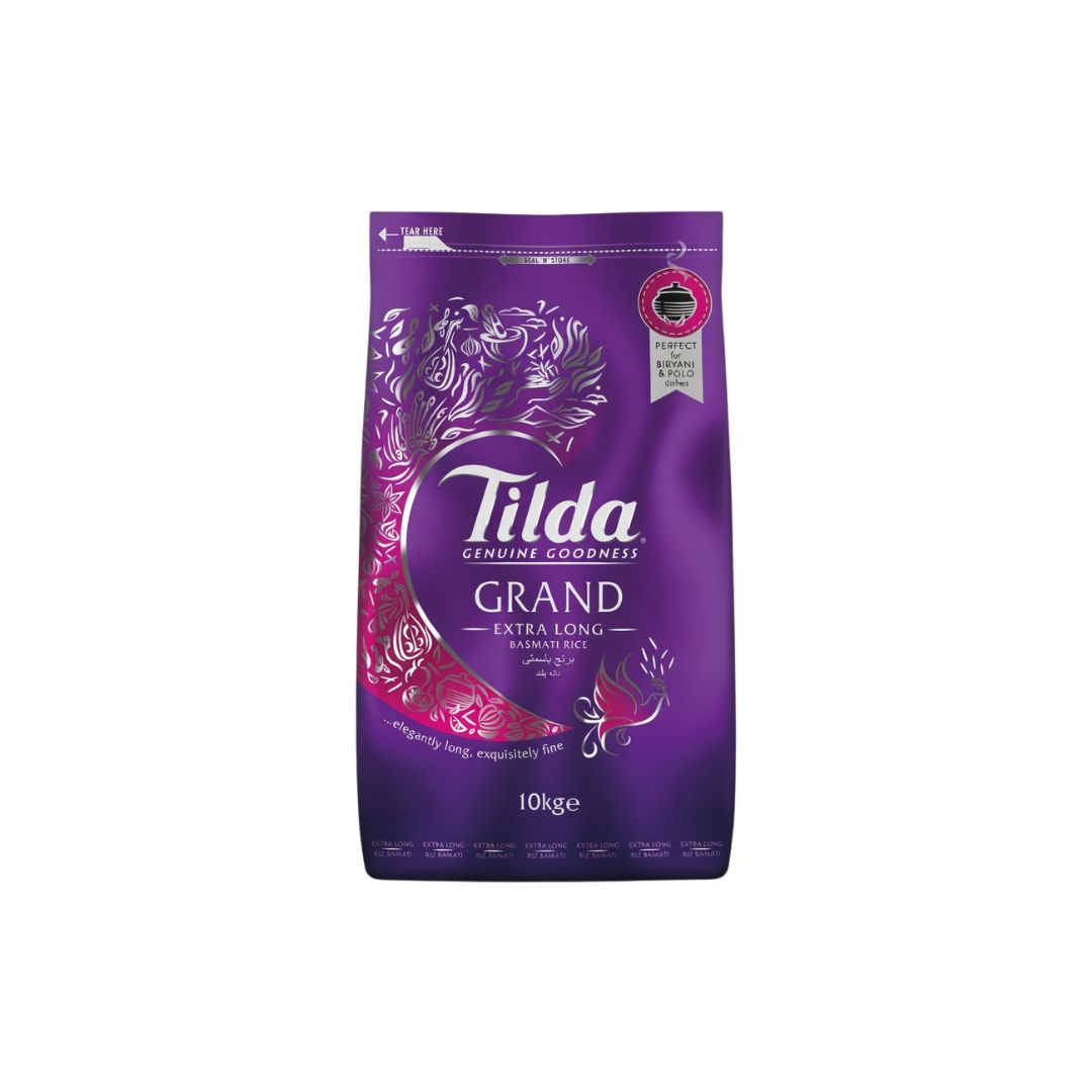 Tilda Grand Extra Long Basmati Rice 10 KG