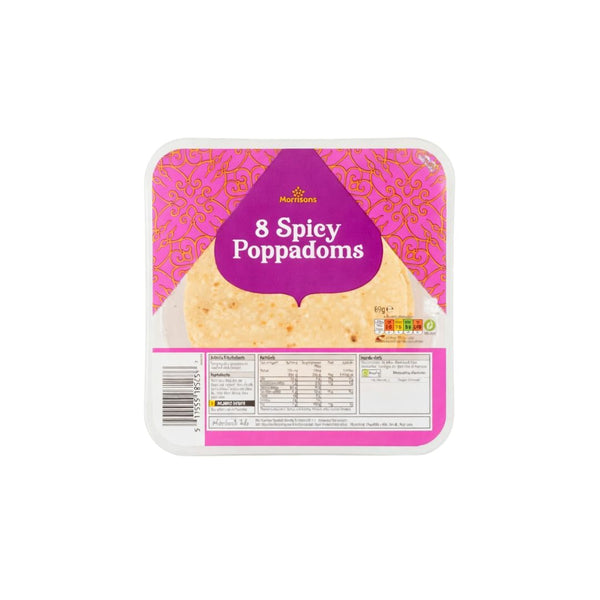 Patak’s 8 Spicy Papadoms