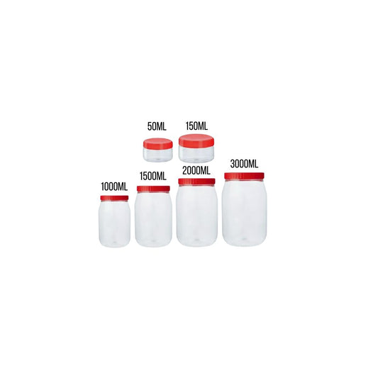 Plastic Storage Sunpet Jars for Food & Spice From 50ml-6000ml