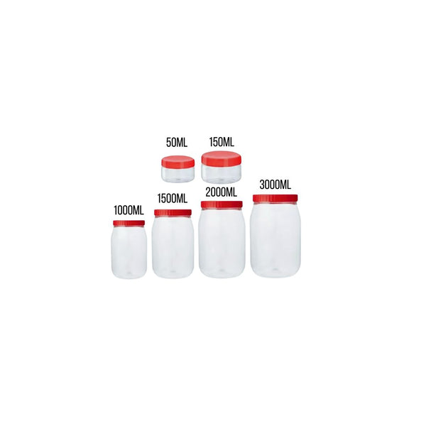 Plastic Storage Sunpet Jars for Food & Spice From 50ml-6000ml