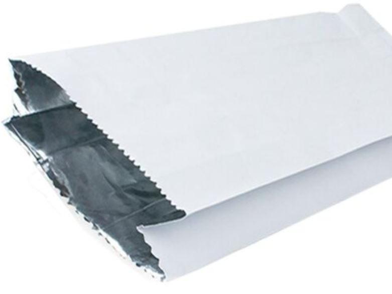 Foil Lined Paper Bags 7x9x12inch - Suitable for food use